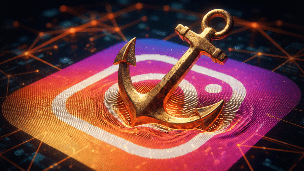 Representação visual da autoridade e retenção no novo algoritmo do Instagram.